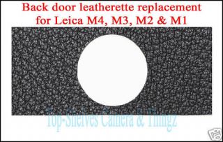 Leica M4,M3,M2,M1/NE​W Leatherette Replacement Part/Exce