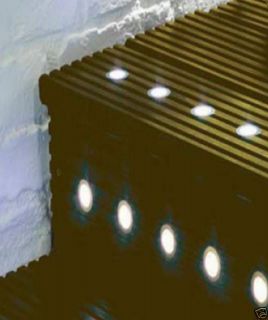   30mm Warm White LED Light Kit Outdoor Decking or Indoor Kitchen Plinth