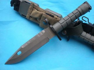 Survival camping KNIFE 6.5mm M9 Army Military Multiduty multifunction 