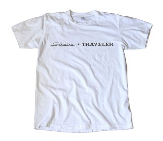 Vintage Classic Schwinn Traveler Logo T Shirt   Bicycle