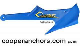 Nylon Cooper Anchor 1Kg/2.2lb, for Jetskis, Kayaks, Inflatables and 