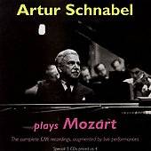 Artur Schnabel plays Mozart by Alphonse Onnou, Artur Schnabel CD, Jan 