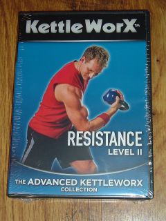 KettleWorx Kettle Worx DVD RESISTANCE LVL 2 for use with Kettle Bells 