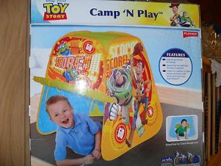 Newly listed New DISNEY TOY STORY Pop Up Hideaway Play Tent Mint in 