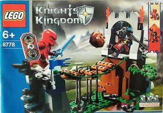 LEGO KNIGHTS KINGDOM #8778 *INSTRUCTIONS ONLY* Castle II Border 