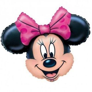   MINNIE MOUSE Head 34 XXXL Happy Birthday Baby Shower Balloon Mickey