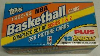 1992/93 Topps Basketball Factory Set Rare (Shaq Rookie)