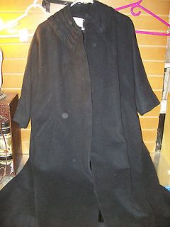Vintage Don Loper California Robe Coat   Angora, Silk, Wool