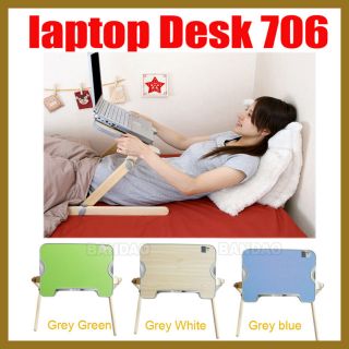 Portable Laptop bed stand working Table Notebook Computer Wooden 