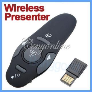   Wireless USB PowerPoint PPT Presenter Remote Control Laser Pointer Pen