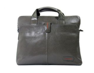   Genuine Leather Mens Womens Bussiness Laptop Breifcase Shoulder Bag