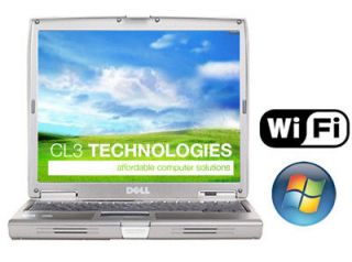 Dell Latitude D610 Laptop Fast P4 M 1.7Ghz DVD/CDRW XP 3 WiFi Notebook 