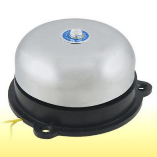 Metal Shell Plastic Base Alarm Gong Electric Bell 4 AC 220V