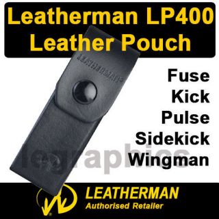 Leatherman Leather Pouch Sheath   FUSE KICK SIDEKICK WINGMAN PULSE 