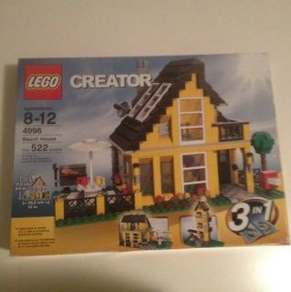 Lego Creator Beach House (4996) New In Sealed Box