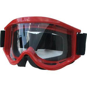 Motorcycle Helmets Goggles ATV/Motocross Goggles Adult A red