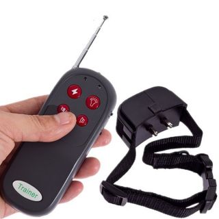 in 1 Remote Small Med Large Dog Training Shock + Vibrate Collar
