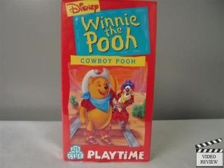 Winnie the Pooh   Cowboy Pooh VHS Walt Disney Home Video