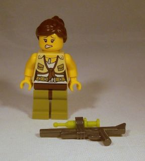 Lego Dino Minifig   Female Hero Minifigure w/ Tranquilizer Gun 5887