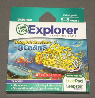   School Bus Oceans Leap Frog Pad LeapPad 2 Leapster Explorer Game Games