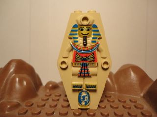 Lego Tan Printed Coffin Lid Egyptian Adventurer Pharaoh Hotep Minifig 