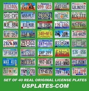 license plates in Collectibles