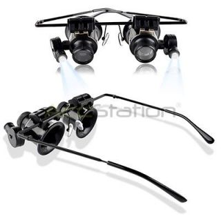   20x Magnifier Magnifying LED Light Glass Loupe Lens Watch Repair