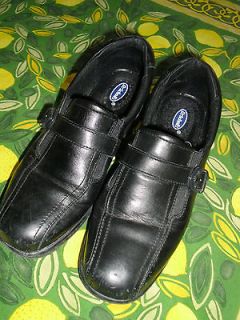 DR. SCHOLLS Gel Pac Comfort Walking Shoes Black Leather