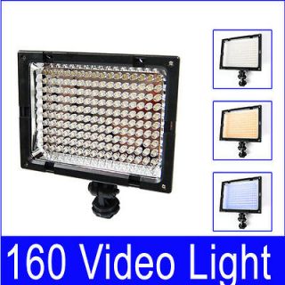 LE CN 160 LED Video Light Camera Camcorder Lighting 5400K