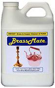 BrassMate Liquid Brass Copper Cleaner & Polish Tarnish 2 Gallons