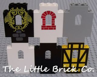 LEGO ♥ Castle Wall Panel Brick 2 x 5 x 6 with window (4444 
