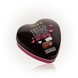 Lindt Hello Sweet Heart Milk Premium Chocolate in Heart Shaped Gift 