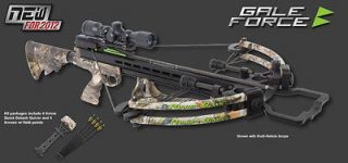 2012 Parker Gale Force w/Illuminated Scope Crossbow Package FREE 