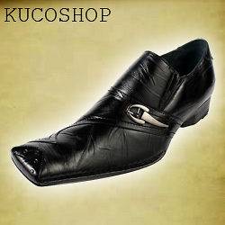 Aldo Men Dress Shoes Italian Style Black Buckle 9.5