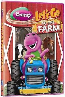 BARNEY   LETS GO TO THE FARM [SPANISH LANGUAGE VERSION]   NEW DVD