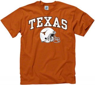 Texas Longhorns Dark Orange Football Helmet T Shirt