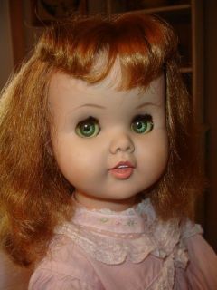 Vintage 1960 American Character Little Girl Toodles Doll~25~TLC~Peek 