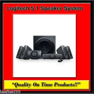New Logitech Z906 5.1 Speaker System   500 W RMS Dolby Digital DTS PC 