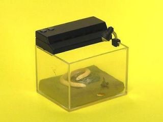 Yujin Miniature FUN PET SNAKE LIZARD in CASE