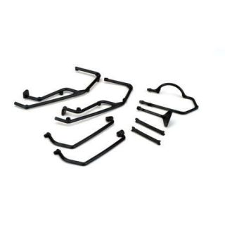 Losi LOSB1054 Roll Cage and Nerf Bars 1/18 Mini Slider New