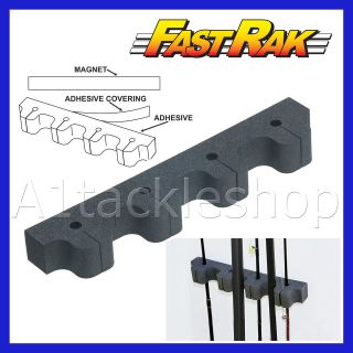 Fast Rack Fishing Rod/Pole Rest/Stand for Car/Wall etc Magnetic and 