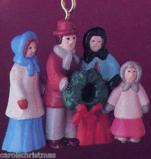 Victorian Christmas Carolers Enesco Small Wonders Miniature Ornament