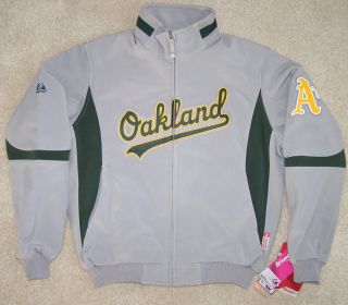 Majestic Oakland As Athletics Womens Graphite Therma Base Premier 
