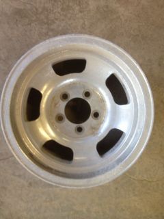 14x7 Aluminum Spoke Dish Mag Wheel 5 on 4 1/2 Ford Hot Rod