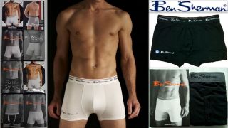 Mens Boxer Shorts Trunks BEN SHERMAN Designer Underwear RRP £15
