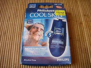   Philishave Cool Skin Gel Cartridges x 5 Moisturizing Shaving Lotion