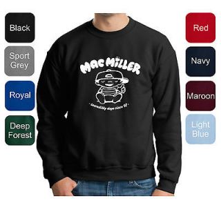 Mac Miller PREMIUM Crewneck Sweatshirt Dope Knock Wiz Swag Weezy Drake 