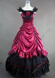 Victorian Southern Belle Lolitta Ball Gown Wedding Dress 135 S
