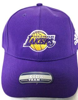 adidas NBA LA Los Angeles Lakers Youth Baseball Adjustable Cap Hat