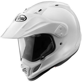 2012 Arai XD4 XD 4 Solid White Helmet Large L LG Dualsport Crossover 